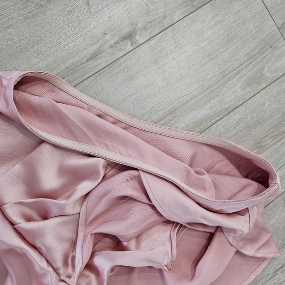 Cupshe NWT, One Shoulder Dress, Blush Pink, Size Small - Picture 7 of 16